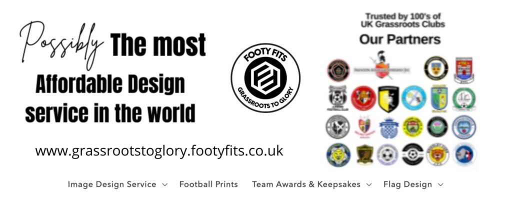 Footy Fits Grassroots to Glory Banner 1 Junior Grassroots Hub