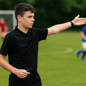 This article outlines the steps which needed to be taken in order to qualify and officiate as a junior grassroots referee for junior grassroots football games.
