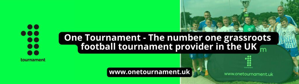 One Tournament are a grassroots football tournament provider in the UK. One Tournament - One Day - One Winner. Youth and adult tournaments 5 aside to 11 aside.