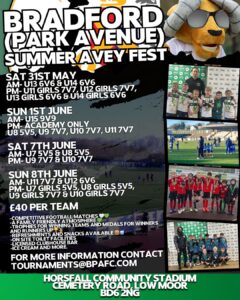 Bradford (Park Avenue) AFC Summer AveyFest 2025!