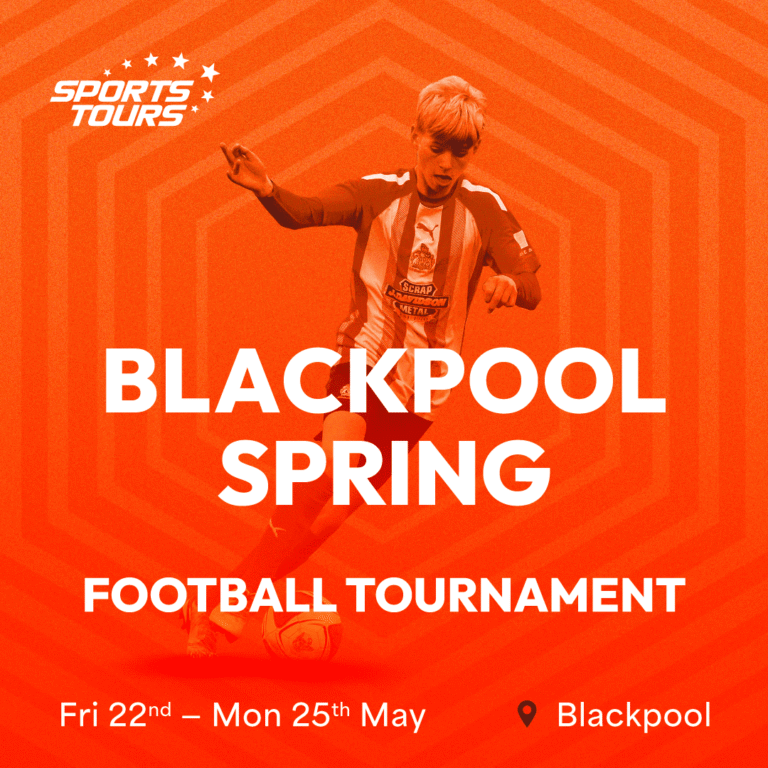 The Blackpool Spring Football Tournament 2026 will take place between Friday 22nd – Monday 25th May 2026 at Poolfoot Farm, Thornton-Cleveleys FY5 4HX. 