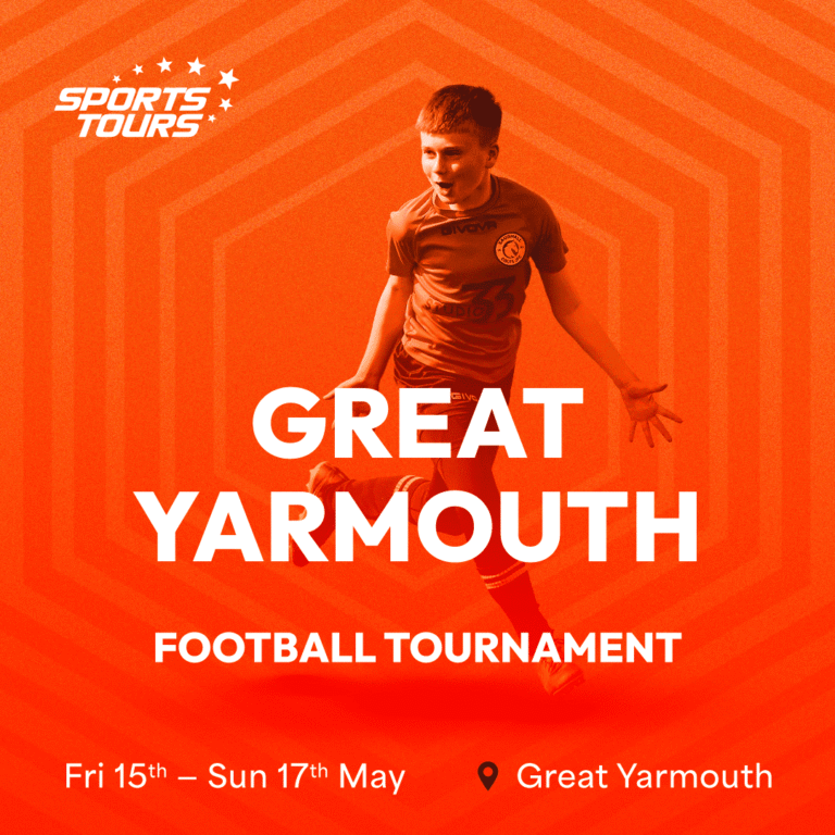 The Great Yarmouth Football Tournament 2026 will take place between Friday 15th – Sunday 17th May 2026 at Hemsby Beach Holiday Park, Great Yarmouth, NR29 4HR. 