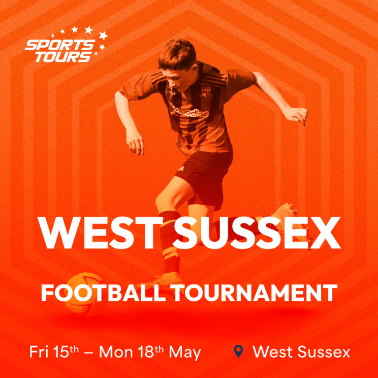 The West Sussex Football Tournament 2026 will take place between Friday 15th – Monday 18th May 2026 at Seal Bay Resort, Selsey, PO20 9EL.