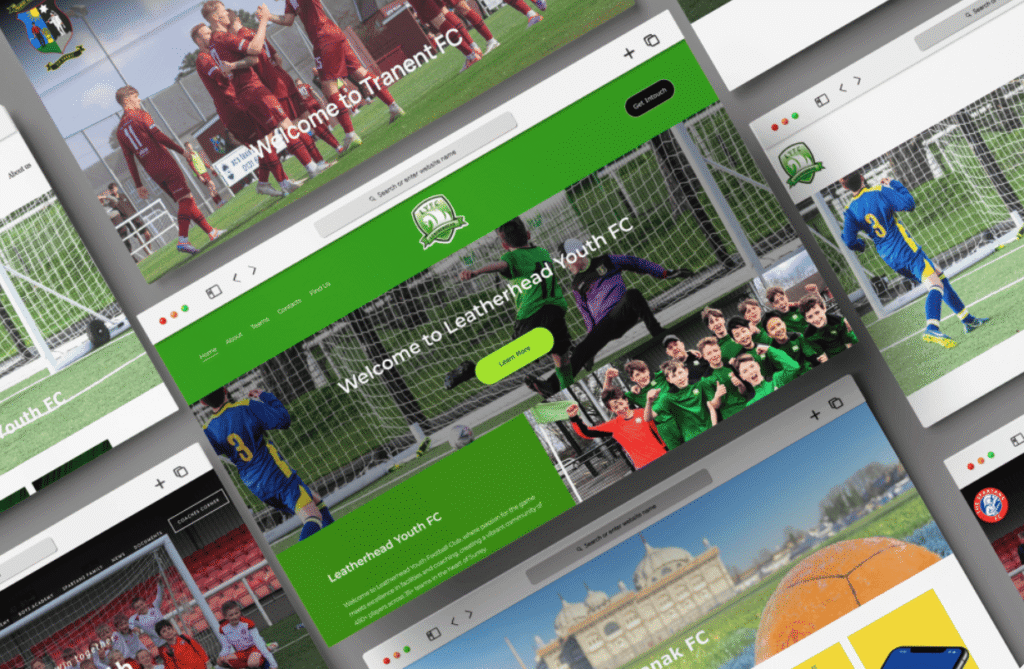 Community Club App A professional football club website that feels like your own.
