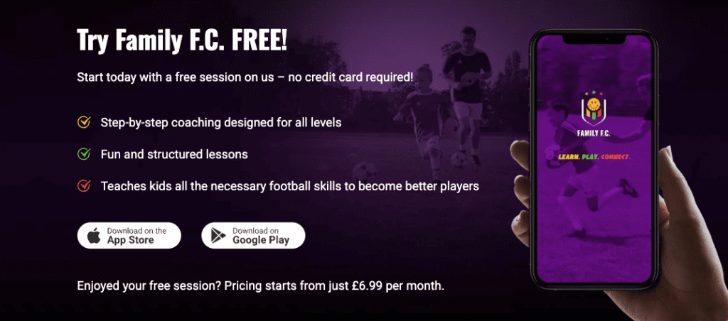 Family F.C. Family FC Pricing Junior Grassroots Hub