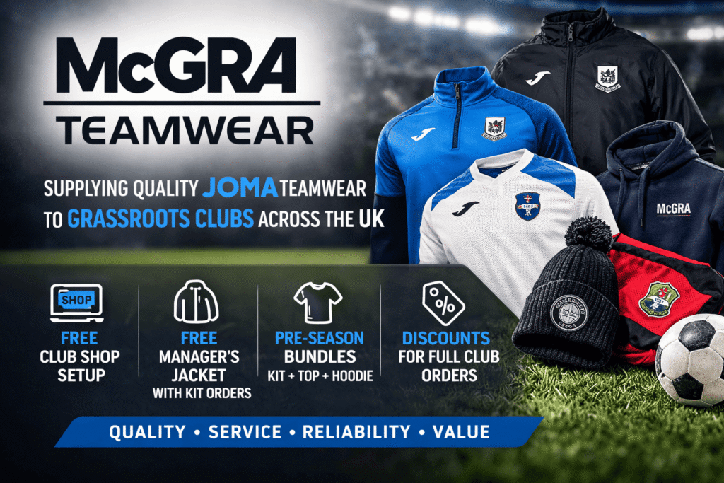 McGra Teamwear Junior Grassroots Hub