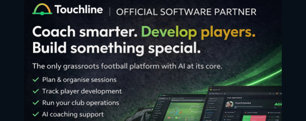 Touchline Coach smarter. Develop players. Build something special. Touchline is the only grassroots football platform with AI at its core.